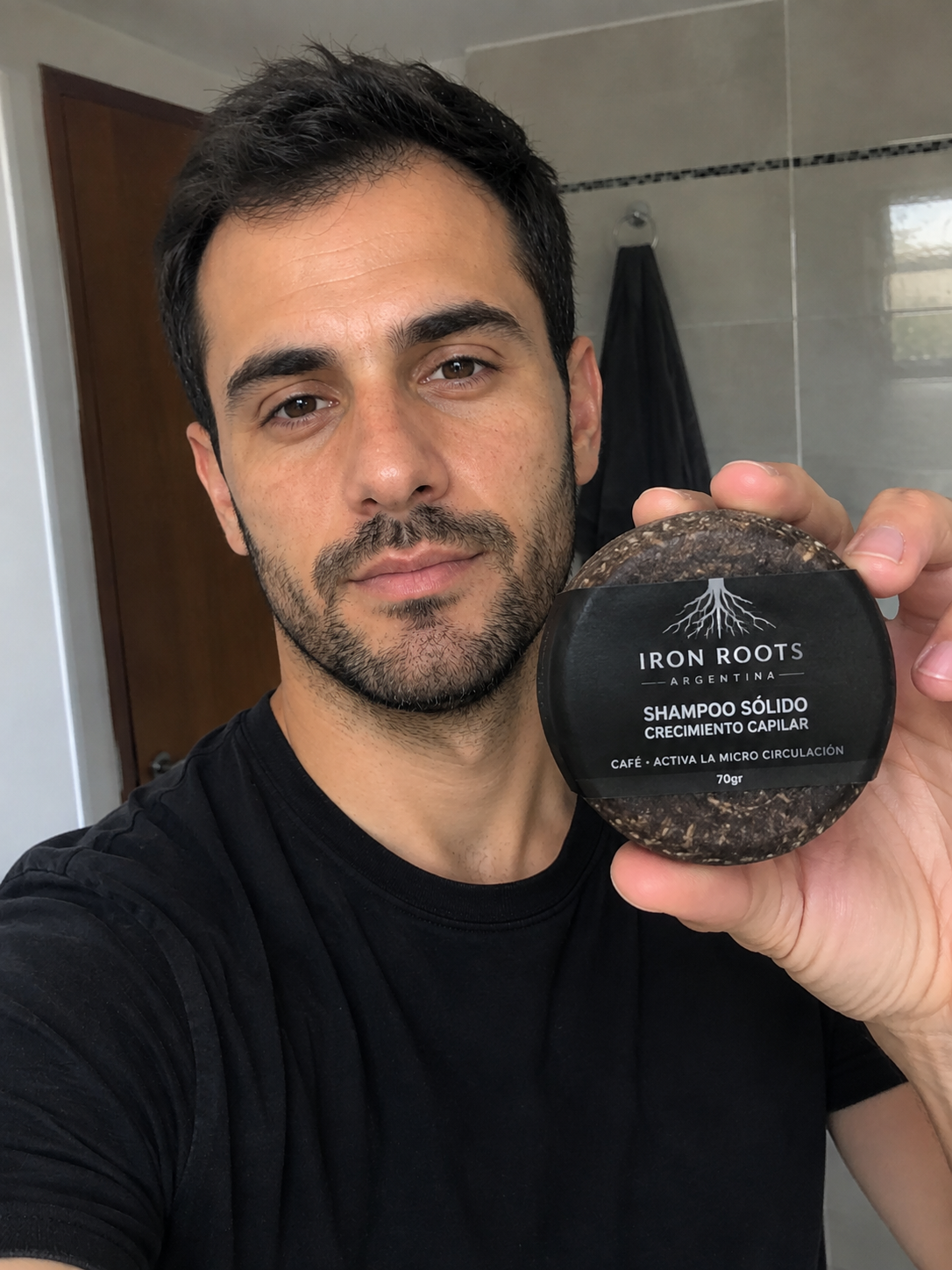 Shampoo Sólido para Crecimiento Capilar | Iron Roots
